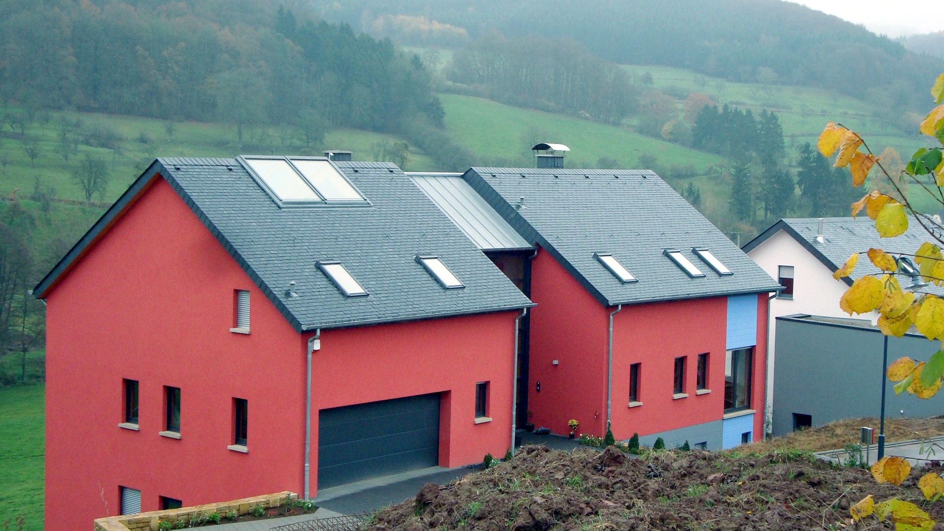 Das schöne bei diesem Fenster ist der Blick von innen zu beiden Seiten nach außen.