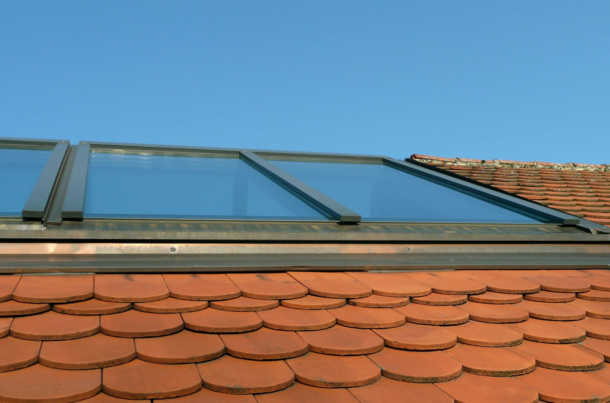 Dach-Festverglasung mit Stufenisolierglas